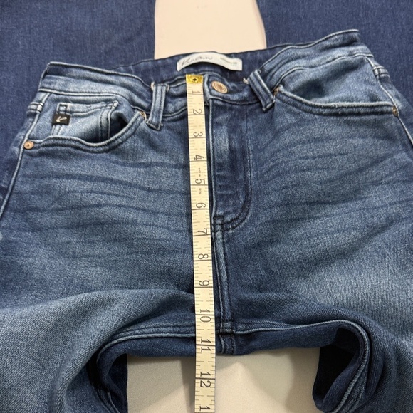 KanCan Midnight Blue Cropped Jeans - Picture 5 of 7